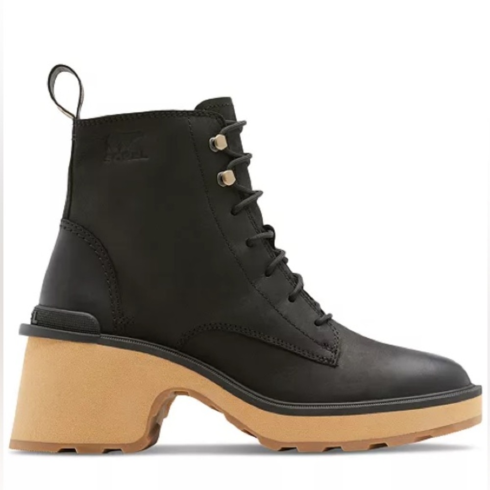Sorel Women's Hi-Line Lace-Up Lug Combat Boots - Picture 2 of 12